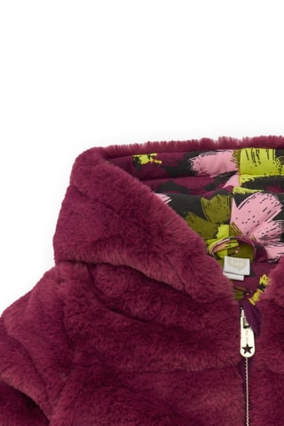 Gewatteerde Jas met Capuchon - Roze