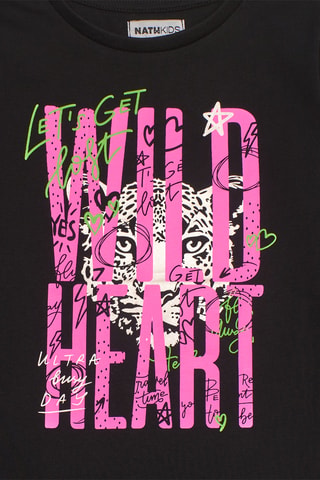 T-shirt - Zwart