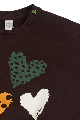 Sweater en Legging - Groen, oranje en grijs