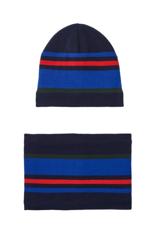 Muts en Colsjaal - Marineblauw
