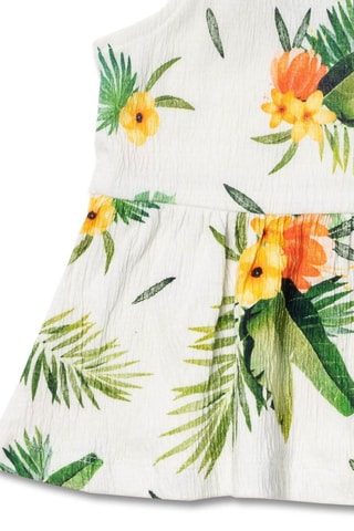Top Oasis - Wit en groen
