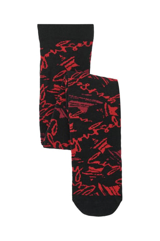 Panty - Zwart en rood