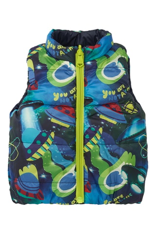 Dubbelzijdige Bodywarmer - Donkerblauw