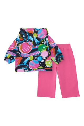 Sweater met Capuchon en Broek - Roze