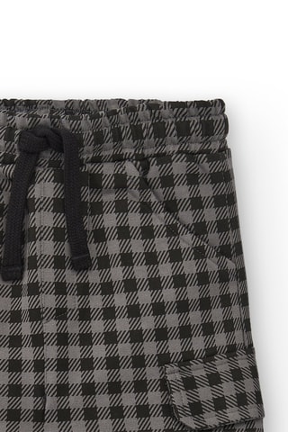 Fleece Broek - Zwart en grijs