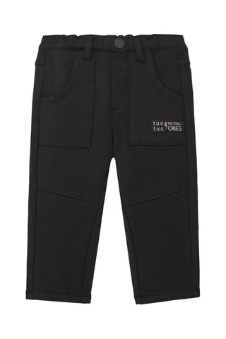 Fleece Broek - Wit en zwart