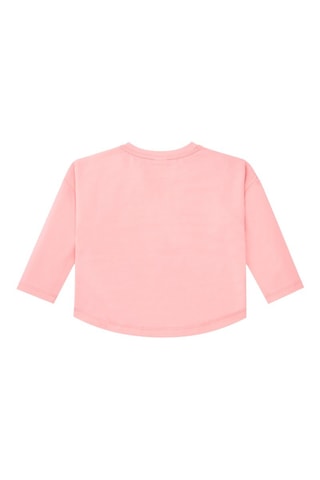 T-shirt - Geel, paars en roze