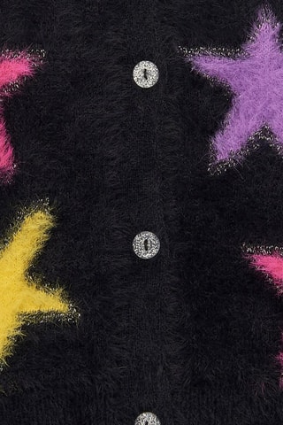 Vest - Zwart, paars en roze