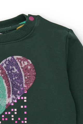 Sweater - Zwart, paars en roze