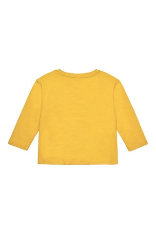 T-shirt - Wit, blauw en geel