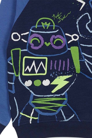 Sweater - Blauw en paars