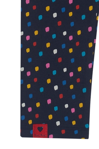Legging - Wit, rood en blauw