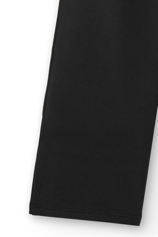 Fleece Broek - Zwart en grijs