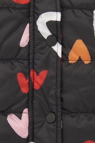 Bodywarmer - Wit, zwart en oranje