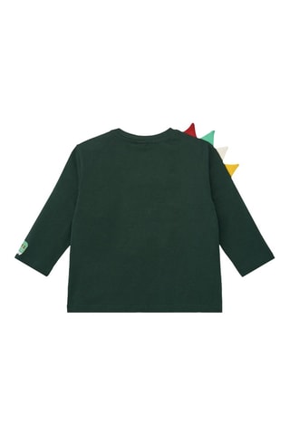 T-shirt - Wit, blauw en groen