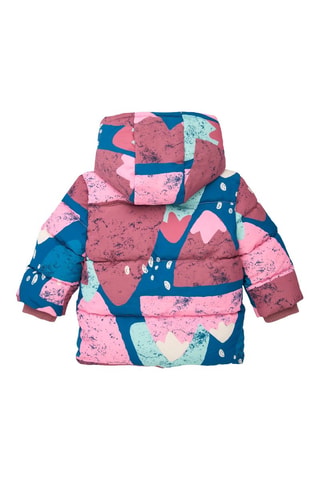 Regenjas met Capuchon - Wit, blauw en roze