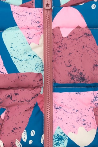 Regenjas met Capuchon - Wit, blauw en roze