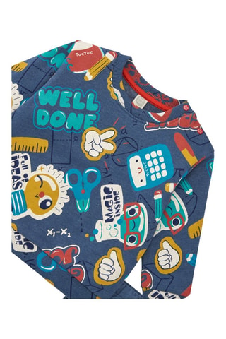 Sweater en Broek - Rood, blauw en geel