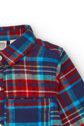 Overhemd - Rood, blauw en groen