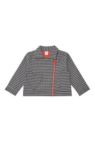 Jasje - Zwart, beige en rood