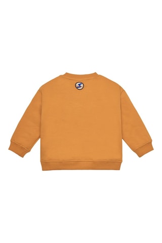 Sweater - Wit, geel en bruin