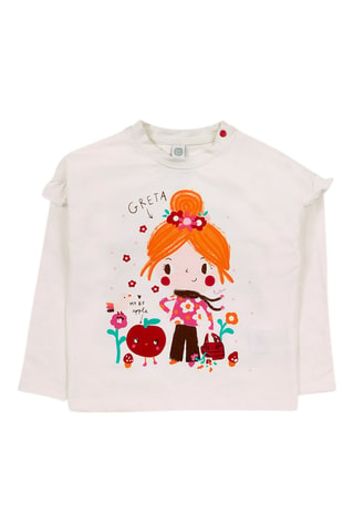 T-shirt - Rood, geel en grijs