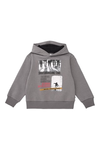 Sweater met Capuchon - Grijs