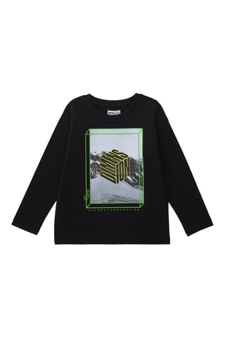 T-shirt - Zwart