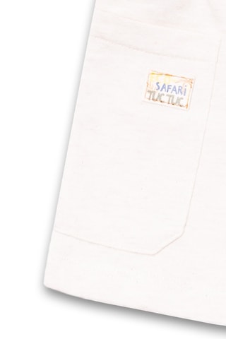 Fleece Bermuda Eco-Safari - Grijs