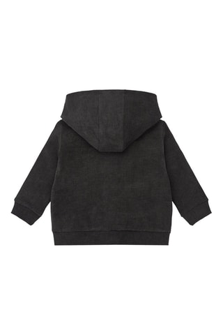 Sweater met Capuchon - Rood, oranje en grijs