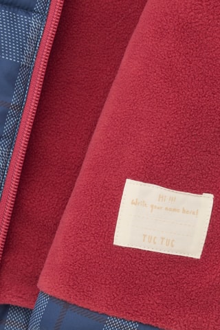 Gewatteerde Jas met Capuchon - Blauw