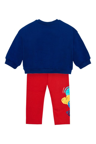 Sweater - Wit, blauw en roze