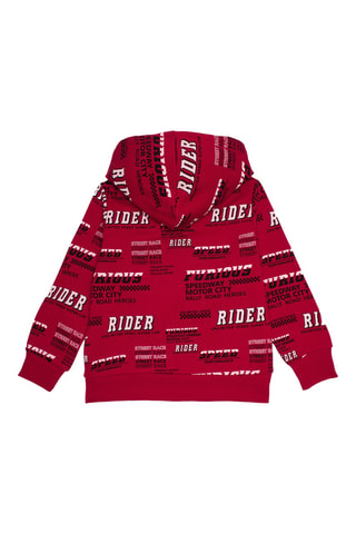Sweater met Capuchon - Rood