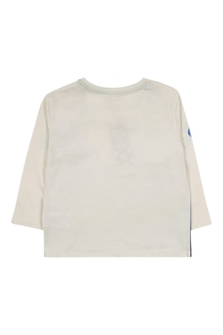 T-shirt - Blauw, groen en paars