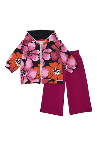 Jasje met Capuchon en Broek - Fuchsia