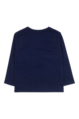 T-shirt - Blauw, groen en paars