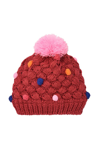 Muts - Roze en bruin