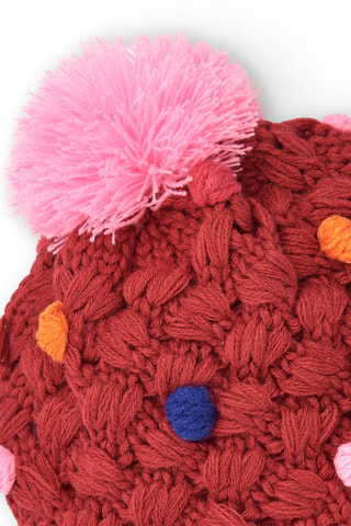 Muts - Roze en bruin