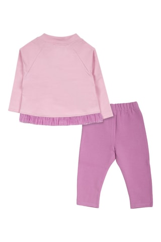 Sweater en Broek - Wit, blauw en roze