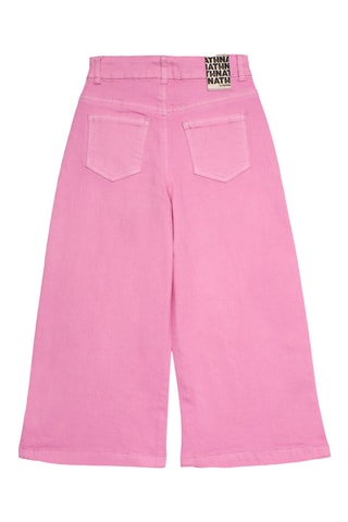 Denim Broekrok - Roze