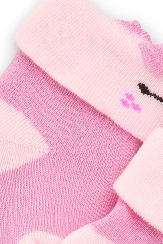Sokken - Bruin en roze
