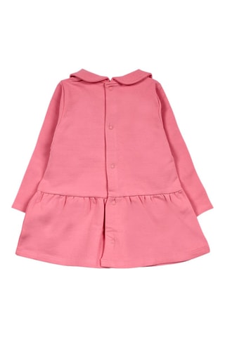 Fleece Jurk - Blauw en roze