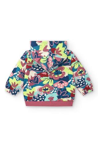 Sweater met Capuchon - Blauw en groen