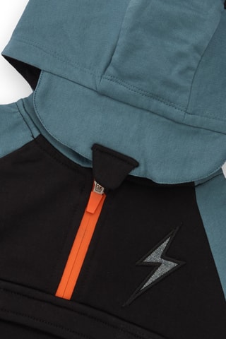 Sweater met Capuchon en Oren - Blauw