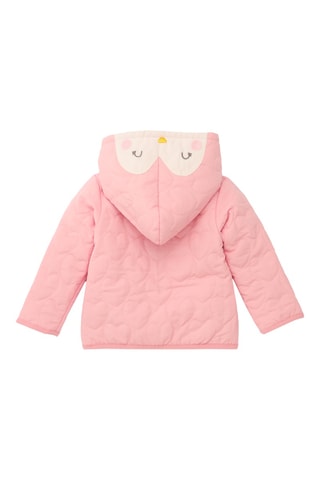 Gewatteerde Jas met Capuchon - Roze