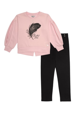 Sweater en Legging - Roze