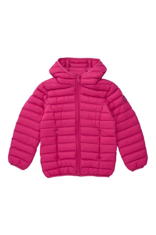 Gewatteerde Jas met Capuchon - Fuchsia