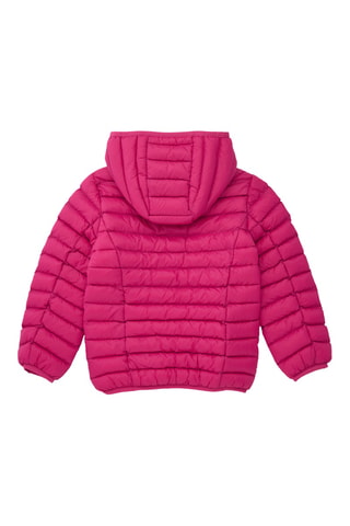 Gewatteerde Jas met Capuchon - Fuchsia
