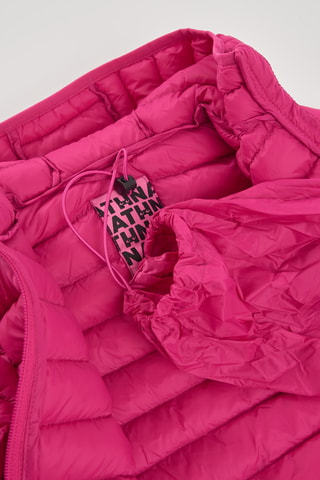 Gewatteerde Jas met Capuchon - Fuchsia