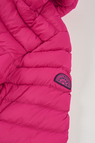 Gewatteerde Jas met Capuchon - Fuchsia